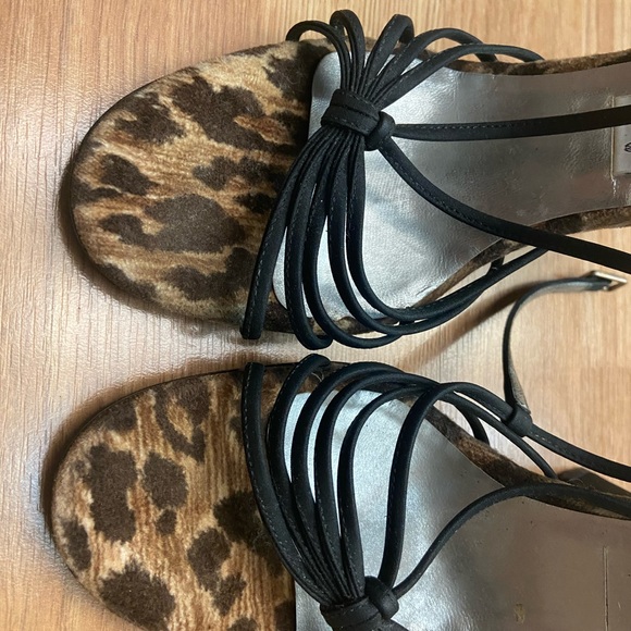 Dolce & Gabbana Black and Brown Stiletto Heels - Picture 2 of 10